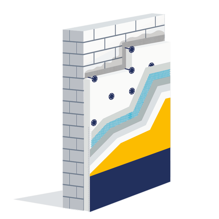 graphic of a wall with insulation graphic of a wall with insulation