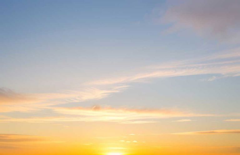 photo of a sunset