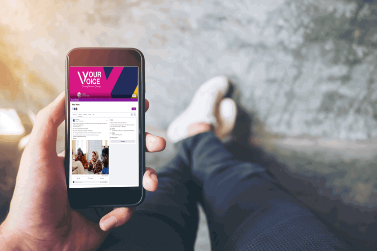 mobile phone with Your voice webpage mobile phone with Your voice webpage