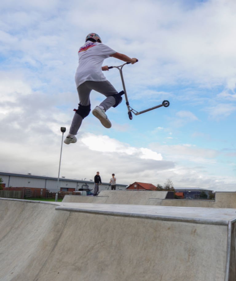 Newmarket skate park, which received funding of £70,000 from Orbit, is now fully open Newmarket skate park, which received funding of £70,000 from Orbit, is now fully open