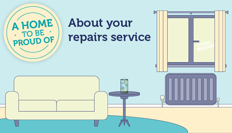 drawing of a couch in a lounge next to the window and heater drawing of a couch in a lounge next to the window and heater